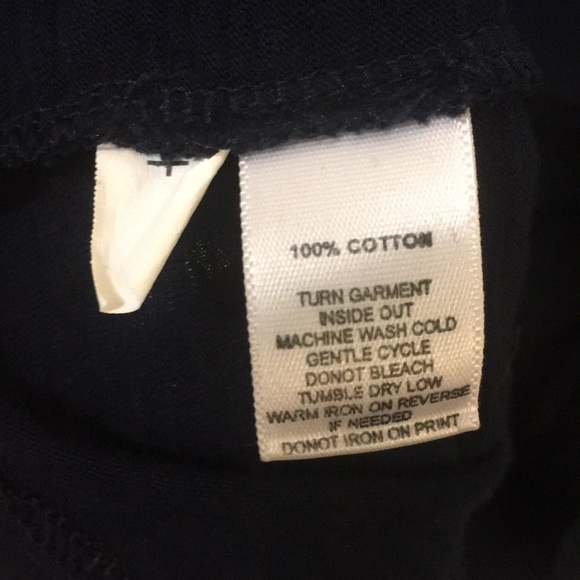 Beaded LOFT dk blue knit top - Picture 6 of 6